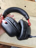 極度未知（HYPERX）颶風(fēng)2颶風(fēng)3系列電競游戲耳機頭戴式 fps吃雞耳麥降噪麥克風(fēng) 原金士頓cloud2電競耳機 颶風(fēng)3無(wú)線(xiàn)版-黑紅【DTS音效丨性能升級】 曬單實(shí)拍圖