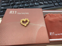 周生生永系列 復古愛(ài)心玫瑰黃金吊墜足金心形掛墜不含項鏈 82296P計價(jià) 3.48克(含工費160元) 曬單實(shí)拍圖