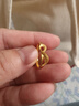 周生生永系列黃金戒指 無(wú)盡的愛(ài) 足金絲帶開(kāi)口戒女款 27924R計價(jià) 2.49克(含工費100元) 曬單實(shí)拍圖
