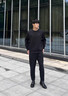 回力皮鞋男士新款商務(wù)黑色正裝鞋耐磨休閑男鞋黑色增高工作鞋子男 曬單實(shí)拍圖