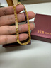 金至尊（3DG Jewellery）cool我999足金手鏈ins風(fēng)個(gè)性百搭黃金手鏈送女友老婆生日禮物計價(jià) 8.85克(含工費460元) 曬單實(shí)拍圖