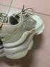 特步女鞋蛋卷鞋冬季保暖皮面戶(hù)外運動(dòng)休閑老爹鞋子女 曬單實(shí)拍圖