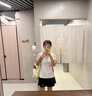 YONEX尤尼克斯羽毛球服舒適透氣2102825BCR運動(dòng)女短袖短裙套裝白色O 曬單實(shí)拍圖