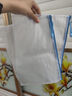 A4透明網(wǎng)格文件袋防水拉鏈式辦公文具 天空藍2個(gè) 曬單實(shí)拍圖