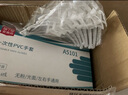 安美尚 透明口罩餐飲專(zhuān)用 食品級材質(zhì)雙面防霧防口水飛沫微笑廚房廚師酒店餐廳食堂地攤衛生一次性塑料臉罩 曬單實(shí)拍圖
