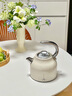 煦凜【德國】復古燒水壺電熱水壺恒溫大容量全自動(dòng)歐式電熱水壺家用304不銹鋼高顏值帶溫度表自動(dòng)斷電 1.7L 三代復古白 曬單實(shí)拍圖