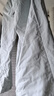 森馬（Semir）牛仔褲女純棉寬松闊腿褲顯瘦潮流秋季松弛感打褶長褲腰帶復(fù)古 牛仔黃泥染80325 M 曬單實(shí)拍圖