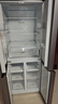 海爾（Haier）400升以上雙開(kāi)門(mén)嵌入式T型電冰箱家用無(wú)霜雙變頻雙循環(huán)十字對開(kāi)四開(kāi)多門(mén)節能超薄家用超大容量冰箱 【一級能效-三檔變溫-DEO凈味保鮮】 曬單實(shí)拍圖