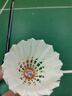 亞獅龍（RSL）羽毛球訓練比賽穩定耐打RSL7K號77速鴨毛12只/桶 曬單實(shí)拍圖