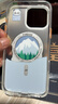 魅族（MEIZU）PANDAER 白金獨角獸 妙磁抗菌手機殼 雪人大冒險 適用iPhone 16Pro Max IML印刷全包結構Click按鍵 曬單實(shí)拍圖