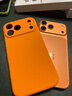 第一衛【官 版 真 液 態(tài)】適用iPhone17promax手機殼蘋(píng)果17ProMax保護套液態(tài)硅膠親膚鏡頭全包防摔男女橙 曬單實(shí)拍圖