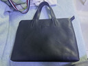 暇步士（Hush Puppies） 公文包男士頭層牛皮薄款手提電腦包商務(wù)大容量時(shí)尚生日送男友 曬單實(shí)拍圖