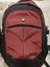 巴朗男士雙肩包新款大容量背包筆記本電腦包商務(wù)旅行出差多功能運動(dòng)包 黑配紅色 標準版【三隔層日常實(shí)用】 曬單實(shí)拍圖