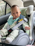 任道兒童安全座椅汽車用0-12歲嬰兒寶寶車載可坐躺360旋轉(zhuǎn)i-Size認(rèn)證 I-SIZE認(rèn)證旗艦版-椰奶白+支撐腿 曬單實(shí)拍圖