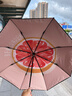 蕉下（beneunder）防紫外線遮陽傘三折雙層黑膠晴雨傘防曬傘BM664嬉柚 曬單實拍圖