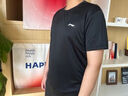 李寧（LI-NING）運動(dòng)套裝男士夏季冰絲短袖短褲跑步速干T恤籃球羽毛球健身訓練服 曬單實(shí)拍圖