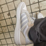 adidas ENTRAP美式校園風(fēng)運動(dòng)板鞋少年感復古籃球鞋男女阿迪達斯 白色/淺藍/灰色   41 曬單實(shí)拍圖