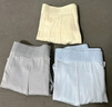 有棵樹(shù)男士?jì)妊澞?A抗菌純棉襠舒適高彈萊賽爾男生男式高端平角短褲衩 淺杏白+碧空藍+竹葉綠 3條 4XL 【170-190斤】 曬單實(shí)拍圖