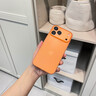 米路遜適用蘋(píng)果17/16promax手機殼新款iPhone17pro自帶鏡頭防摔15Pro超薄磨砂13pro高級感散熱保護套軟殼 【鈦橙色】自帶鏡頭膜/輕奢磨砂/紙一樣薄 iPhone 17 pro【 曬單實(shí)拍圖