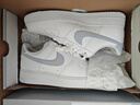 耐克空軍一號男子膠底運動鞋冬季板鞋NIKE AIR FORCE 1 FJ4146 117白/幻影 42 曬單實拍圖