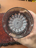 KAGAMI日本進(jìn)口萬華鏡星芒手工切子水晶玻璃威士忌洋酒杯洛克杯送禮輕奢 青墨色 320ml 曬單實(shí)拍圖