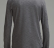 lululemon丨Surge Warm 男士長(cháng)袖運動(dòng)衫 LM3DGZS 海鷗灰蒸汽灰混色 M 曬單實(shí)拍圖