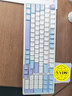 VGN V98Pro V3 三?？椭苹I盤(pán) Gasket結構 全鍵熱插拔 RGB輕音辦公電競游戲低延遲 奶牛軸 海鹽 曬單實(shí)拍圖