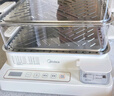 美的（Midea）電蒸鍋 22L三層大容量外置加水蒸鍋電蒸鍋 透明視窗不銹鋼蒸片多用途蒸包子鍋多功能鍋ZGC322301 曬單實(shí)拍圖