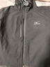 美津濃（MIZUNO）戶(hù)外夾克男連帽梭織透氣情侶鋒衣加絨加厚加棉外套男上衣 曬單實(shí)拍圖