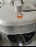 美的（Midea）小飛俠沸騰濃香雙模式電壓力鍋0氟0涂層雙膽高壓鍋5L智能預約家用煲湯4-6人煮飯煲E5825N輕音泄壓 曬單實(shí)拍圖