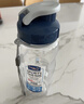 樂(lè )扣樂(lè )扣（LOCK&LOCK）夏季塑料水杯戶(hù)外便攜式提繩水杯手提式大容量塑料壺700ML透明 曬單實(shí)拍圖