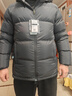黑冰25新款戶(hù)外700蓬鴨絨男款加厚防風(fēng)保暖羽絨服 F8905MJ 壹 黑色 L 曬單實(shí)拍圖