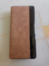 彩系適用于華為x6手機殼新款折疊屏matex5小羊皮支架matex6典藏版高端商務(wù)x3全包防摔翻蓋保護套男女 【小羊皮智能視窗翻蓋皮套-旋轉(zhuǎn)支架】-復(fù)古棕 華為 Mate X6 曬單實拍圖