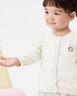 巴拉巴拉童裝寶寶開(kāi)衫嬰兒針織衫春裝夏裝女童外套空調衫親膚舒適 本白10101 100 曬單實(shí)拍圖