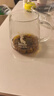 物生物（RELEA）茶杯女士茶水分離杯玻璃杯辦公男士泡茶杯子耐高溫花茶杯生日禮物 曬單實(shí)拍圖