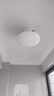 美的（Midea）風(fēng)扇燈餐廳吊扇燈led臥室燈隱形扇葉遙控三防燈具熟睡風(fēng)包安裝 曬單實(shí)拍圖