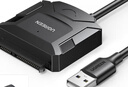 綠聯(lián) USB3.0轉(zhuǎn)SATA轉(zhuǎn)換器線 USB轉(zhuǎn)SATA易驅(qū)線2.5/3.5英寸硬盤轉(zhuǎn)接頭數(shù)據(jù)連接線筆記本電腦臺式機(jī)易驅(qū)線 套裝【USB3.0高速款+電源適配器】 黑色 曬單實(shí)拍圖