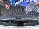 鸞雀北京現代途勝l后備箱墊全包圍新老15-23款途勝l尾箱墊子汽車(chē)用品 時(shí)尚黑-[底墊+門(mén)檻] 途勝l專(zhuān)用 曬單實(shí)拍圖