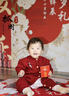 G. DUCKKIDS新生嬰兒衣服開(kāi)春外出服男寶寶春裝針織連體衣嬰幼兒毛衣嬰童哈衣 紅色寶寶單層爬服 73cm (建議14-17斤) 曬單實(shí)拍圖