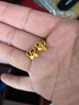 周大生幸運風(fēng)車(chē)黃金耳飾女5G足金耳釘直針耳環(huán)生日禮物送女友 足金幸運風(fēng)車(chē)耳釘 2.07g 曬單實(shí)拍圖