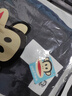 大嘴猴（paul frank）休閑褲男秋季小腳褲子男士工裝褲純色修身男褲 黑色 3XL 曬單實(shí)拍圖