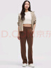 lululemon丨Softstreme? 女士高腰直筒長(cháng)褲 LW5HB9A 熔巖棕 S 曬單實(shí)拍圖