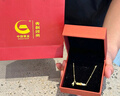 央創(chuàng  )時(shí)尚【中國黃金】銀手鏈女款生日禮物女生女士實(shí)用高端送女友老婆S925 曬單實(shí)拍圖