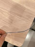 雅鹿pvc防水桌布電視柜桌墊高級透明桌面茶幾鞋柜墊子臺面加厚保護墊 透明1.5mm 環(huán)保級無(wú)味抑菌食品級 45*120cm 曬單實(shí)拍圖