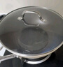 京嚴炒鍋有鈦陶瓷不粘鍋家用炒菜鍋具無(wú)煙不沾超輕煎鍋電磁爐燃氣專(zhuān)用 【德國工藝】煎炒不凸丨健康不粘 30cm 輕油煙丨 不挑灶丨導熱快 曬單實(shí)拍圖