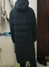 李寧長(cháng)款羽絨服帶國旗羽毛球系列男女同款冬鴨絨運動(dòng)上衣 25新品 黑色 XL (180) 曬單實(shí)拍圖