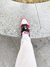 NIKE 耐克Air Jordan 1 Low AJ1芝加哥白黑紅 男子低幫休閑板鞋 HQ6998-600 40 曬單實(shí)拍圖