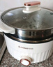 志高（CHIGO）電煮鍋 電鍋一體多功能鍋 宿舍泡面小電鍋蒸煮一體多功能電火鍋專(zhuān)用鍋電熱鍋1-3個(gè)人YGJX-49帶蒸籠 曬單實(shí)拍圖