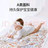 BUBBLE TREE嬰兒隔尿墊新生兒防水透氣可洗兒童大尺寸寶寶護理墊床墊70*90cm 曬單實(shí)拍圖