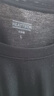 優(yōu)衣庫男裝HEATTECH圓領(lǐng)T恤9分袖保暖衣秋衣內(nèi)衣479428 479428/09黑色 L 曬單實(shí)拍圖